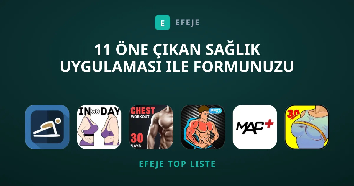 11 Öne Çıkan Sağlık Uygulaması ile Formunuzu Koruyun